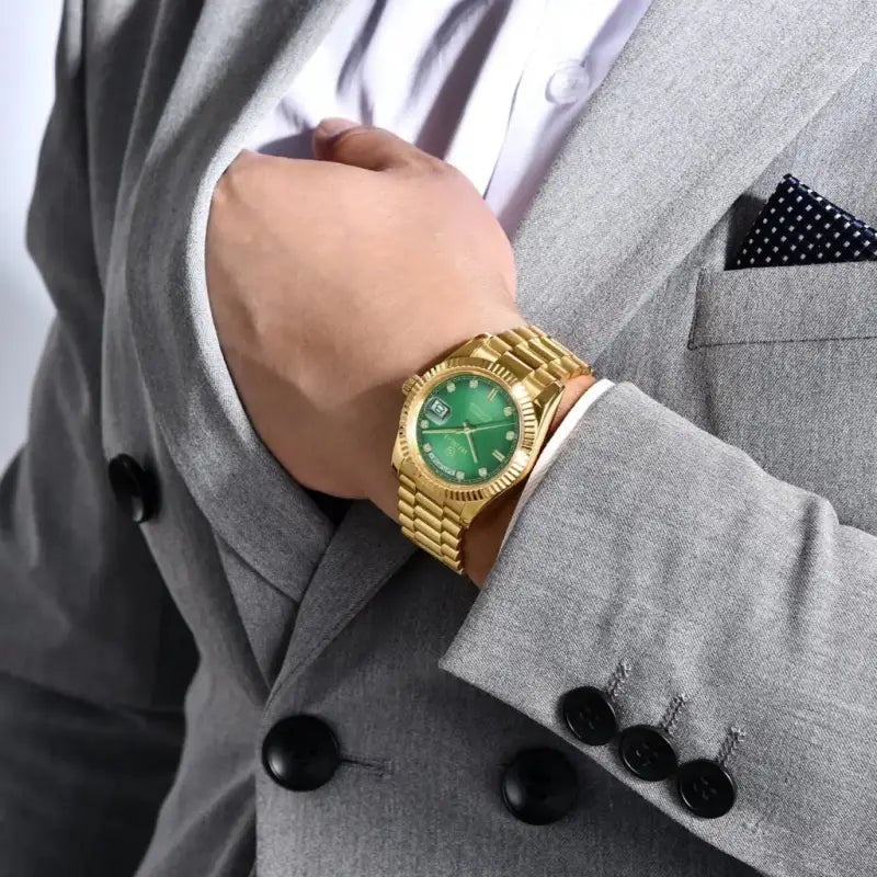 BERSIGAR LUXAURA 1752 GOLD GREEN - watches