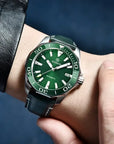 BERSIGAR TIMECRAFT 1668 GREEN STRAP - watches