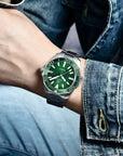 BERSIGAR TIMECRAFT 1668 GREEN STRAP - watches